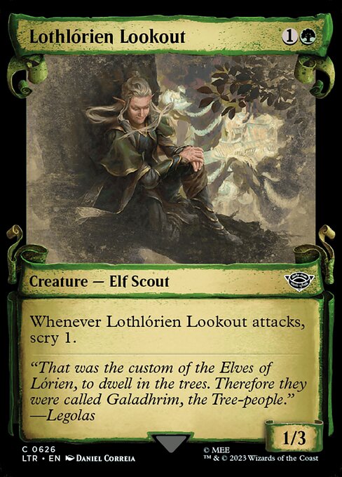 Lothlórien Lookout - The Lord of the Rings: Tales of Middle-earth (ltr) #626 [Foil] [Foil]