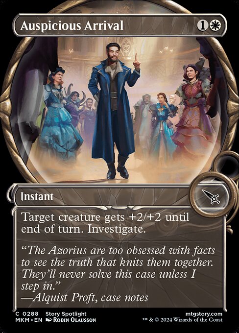 Auspicious Arrival - Murders at Karlov Manor (mkm) #288