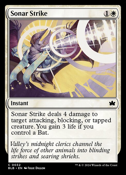 Sonar Strike - Bloomburrow (BLB) #32 [Foil]