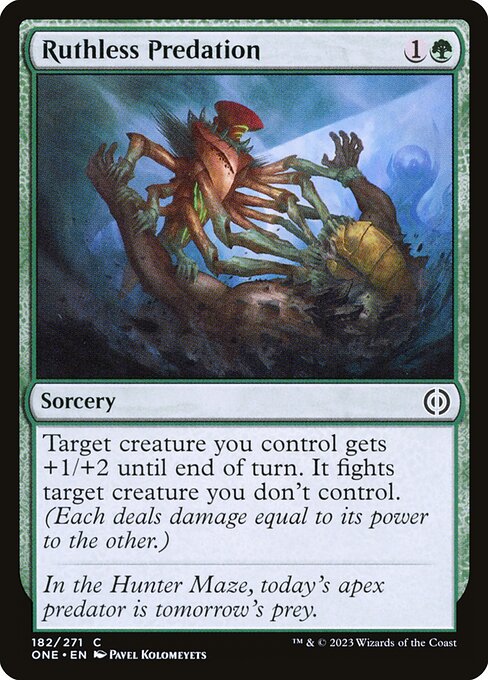 Ruthless Predation - Phyrexia: All Will Be One () #182