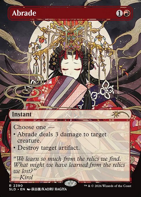 Abrade - Secret Lair Drop () #2390