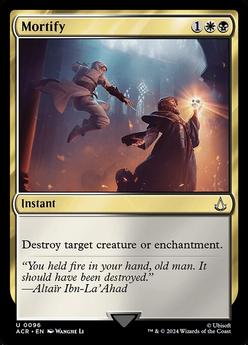 Mortify - Assassin's Creed () #96 [Foil] [Foil]