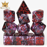 DNDDICEWHOLESALE.COM - Rogue's Rendezvous - 11 Dice Set