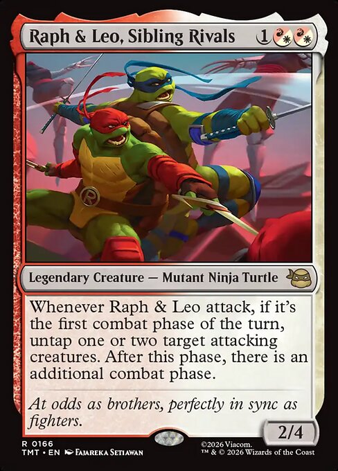 Raph & Leo, Sibling Rivals - Teenage Mutant Ninja Turtles () #166