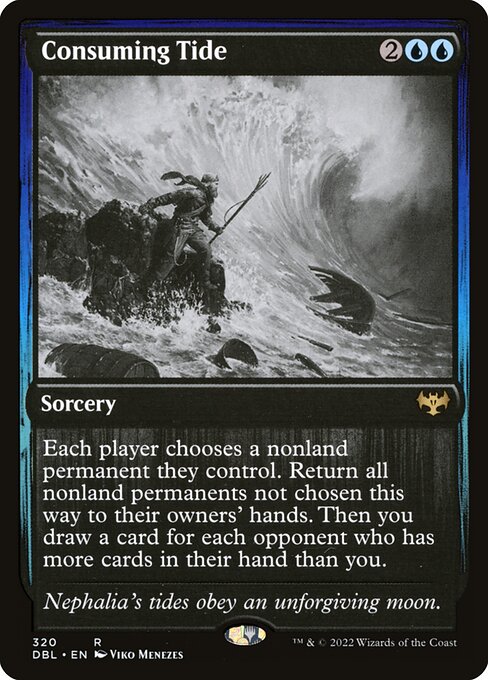 Consuming Tide - Innistrad: Double Feature () #320 [Foil] [Foil]