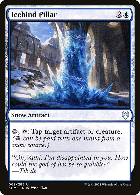 Icebind Pillar - Kaldheim (KHM) #62 [Foil] [Foil]