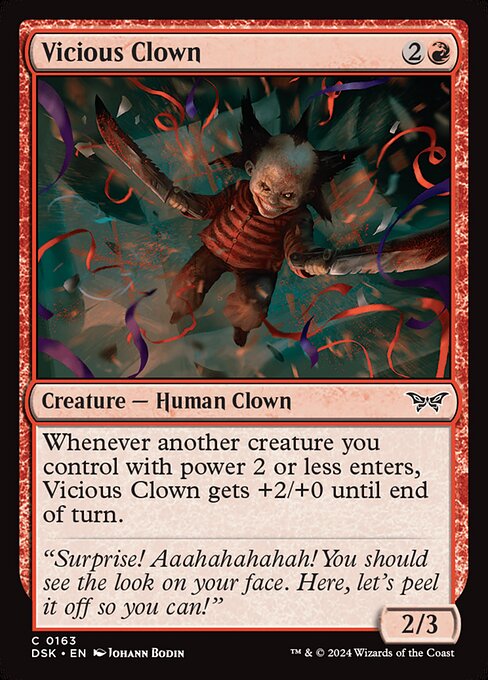 Vicious Clown - Duskmourn: House of Horror () #163
