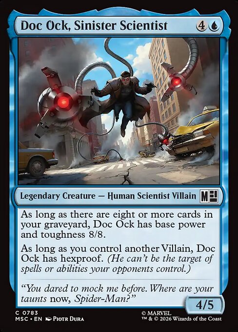 Doc Ock, Sinister Scientist - Marvel Super Heroes Commander (MSC) #783