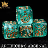 DNDDICEWHOLESALE.COM - Artificer's Arsenal - 11 Dice Set