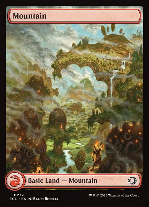 Mountain - Lorwyn Eclipsed (ecl) #277 [Foil] [Foil]