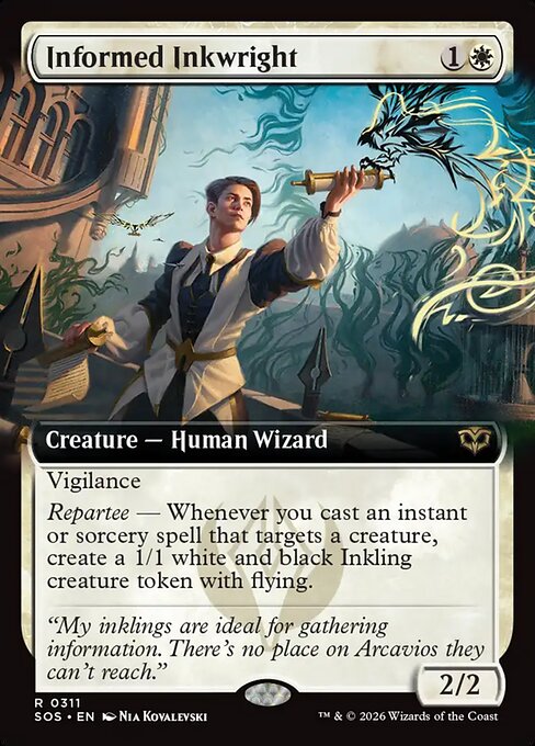 Informed Inkwright - Secrets of Strixhaven () #311