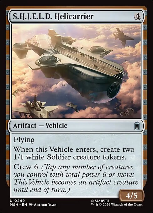 S.H.I.E.L.D. Helicarrier - Marvel Super Heroes () #249