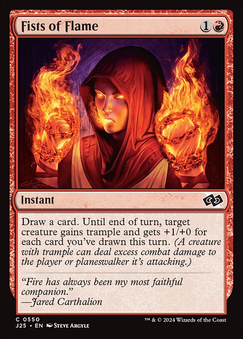 Fists of Flame - Foundations Jumpstart () #550