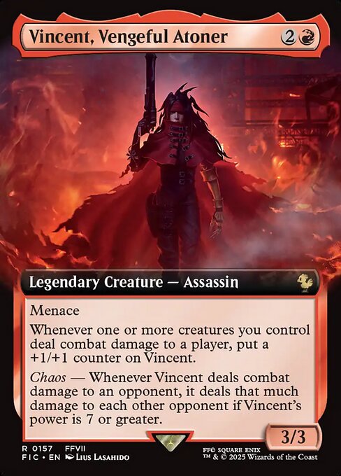 Vincent, Vengeful Atoner - Final Fantasy Commander () #157