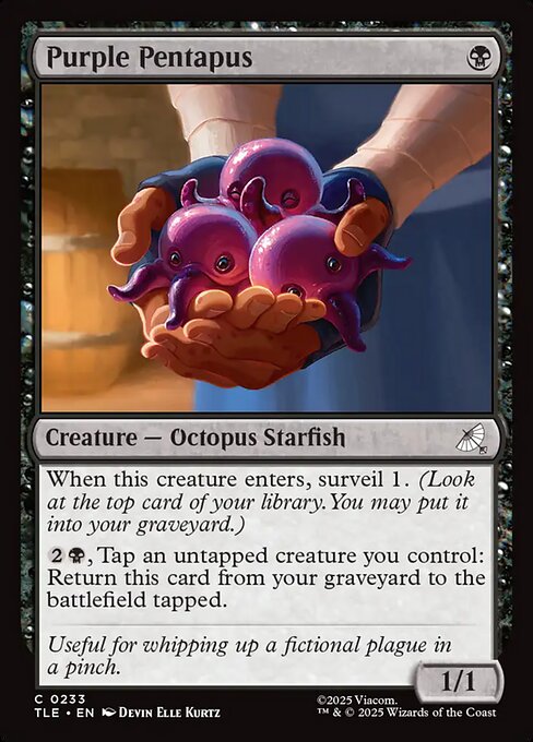 Purple Pentapus - Avatar: The Last Airbender Eternal () #233 [Foil] [Foil]