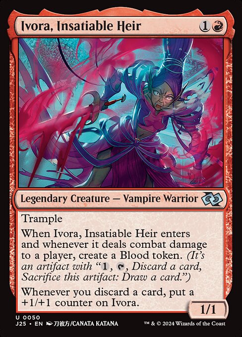 Ivora, Insatiable Heir - Foundations Jumpstart (j25) #50