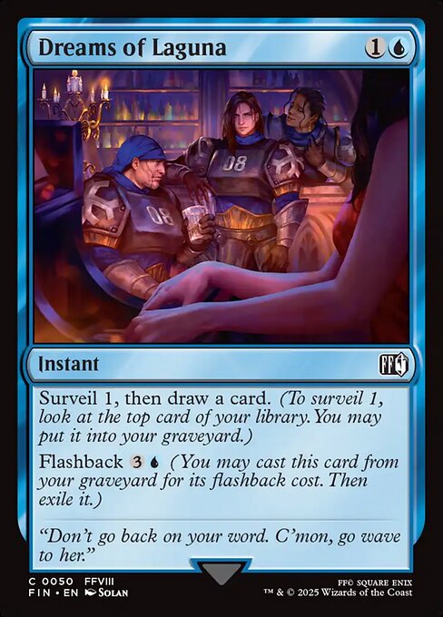 Dreams of Laguna - Final Fantasy (FIN) #50 [Foil] [Foil]