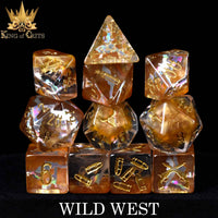 DNDDICEWHOLESALE.COM - Wild West - 11 Dice Set