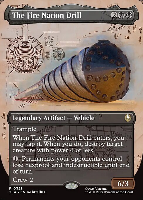 The Fire Nation Drill - Avatar: The Last Airbender () #321 [Foil] [Foil]