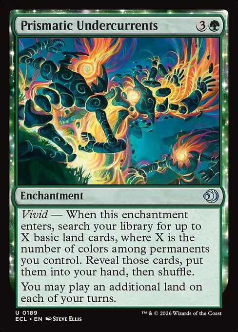 Prismatic Undercurrents - Lorwyn Eclipsed (ecl) #189 [Foil] [Foil]