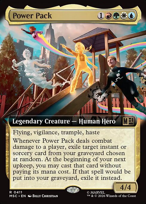 Power Pack - Marvel Super Heroes Commander () #411