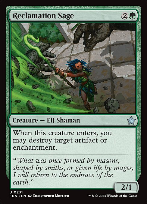 Reclamation Sage - Foundations () #231