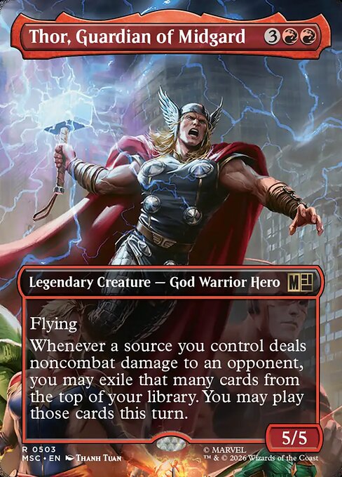 Thor, Guardian of Midgard - Marvel Super Heroes Commander () #503