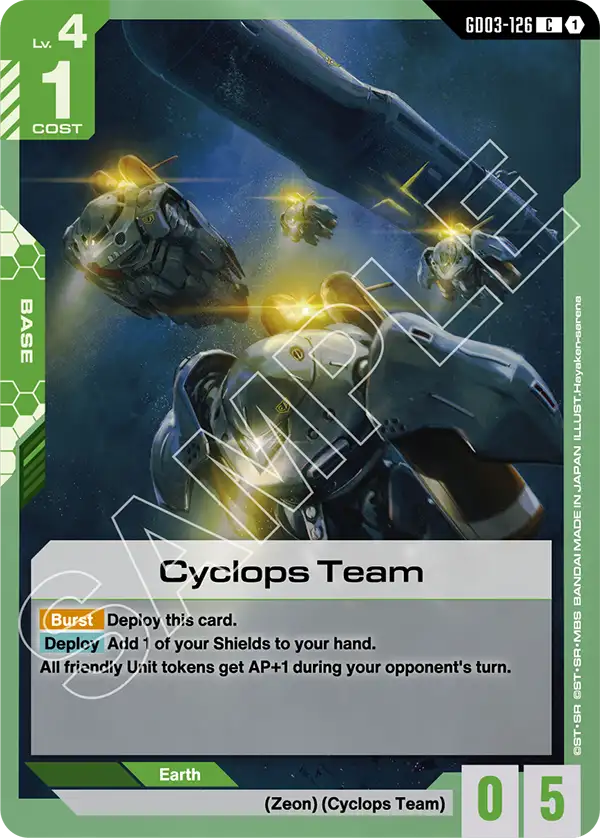 Cyclops Team - Steel Requiem (GD03-126) #126
