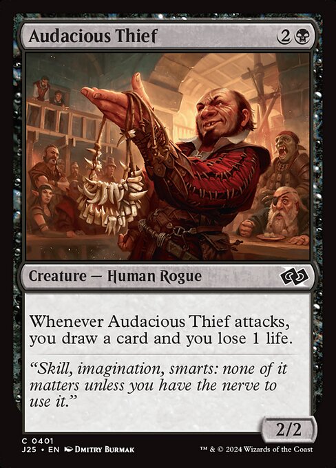 Audacious Thief - Foundations Jumpstart (J25) #401