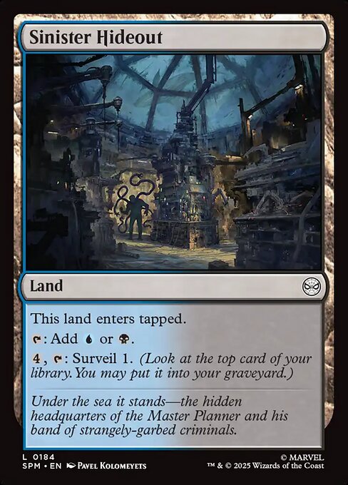 Sinister Hideout - Marvel's Spider-Man () #184 [Foil] [Foil]