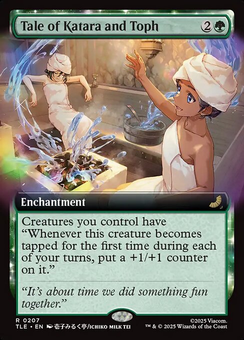 Tale of Katara and Toph - Avatar: The Last Airbender Eternal () #207 [Foil] [Foil]