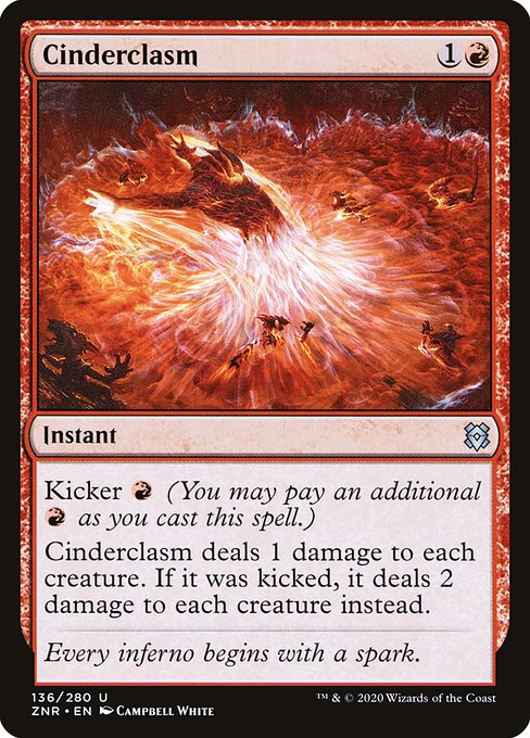 Cinderclasm - Zendikar Rising () #136