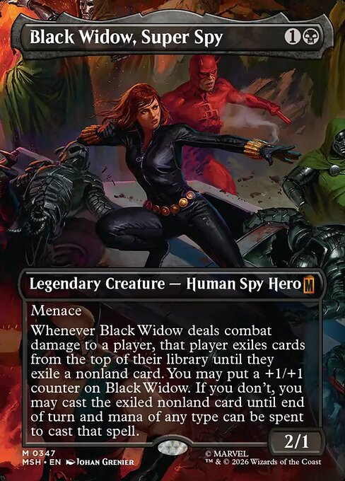 Black Widow, Super Spy - Marvel Super Heroes () #347