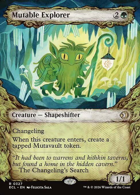 Mutable Explorer - Lorwyn Eclipsed () #327 [Foil] [Foil]