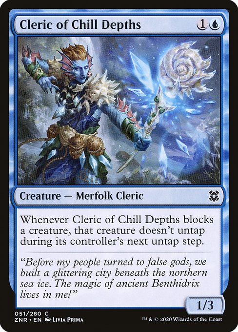 Cleric of Chill Depths - Zendikar Rising () #51