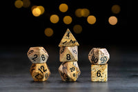 FanRoll by Metallic Dice Games - Mystic Mines Gemstone Poly Dice Sets: UPGRADED PACKAGING