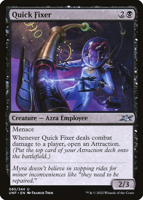 Quick Fixer - Unfinity () #85 [Foil] [Foil]