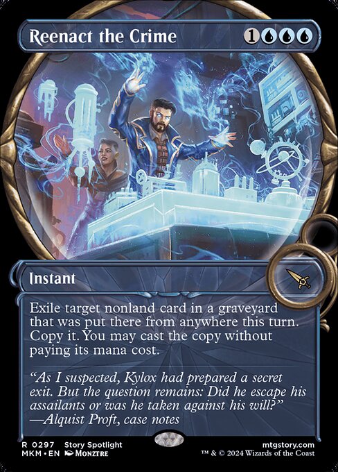 Reenact the Crime - Murders at Karlov Manor (MKM) #297 [Foil] [Foil]