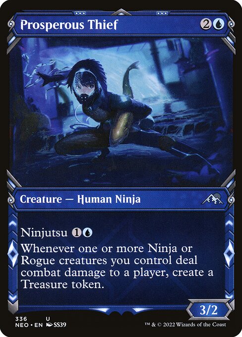 Prosperous Thief - Kamigawa: Neon Dynasty (NEO) #336 [Foil] [Foil]