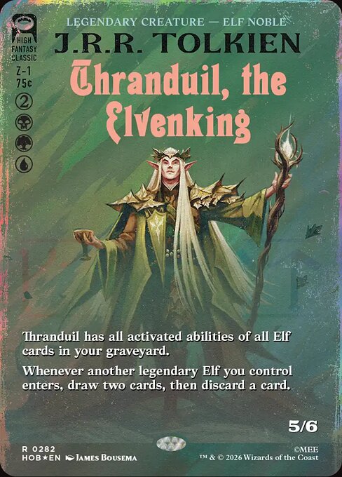 Thranduil, the Elvenking - The Hobbit (HOB) #282 [Foil] [Foil]