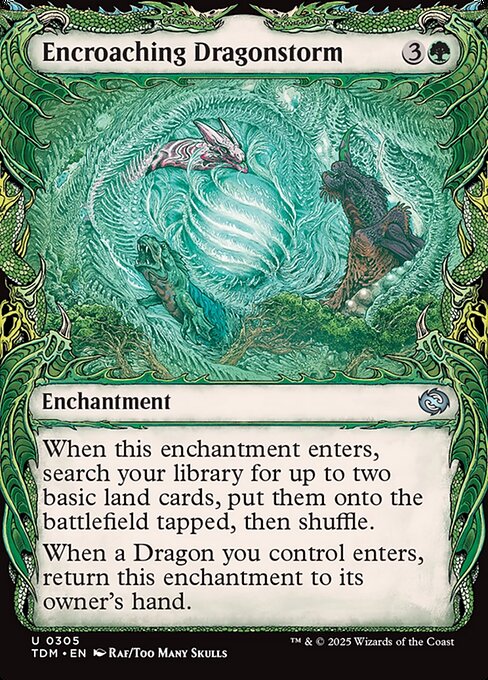 Encroaching Dragonstorm - Tarkir: Dragonstorm () #305