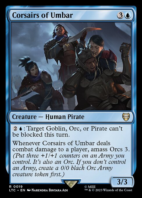 Corsairs of Umbar - Tales of Middle-earth Commander (ltc) #19