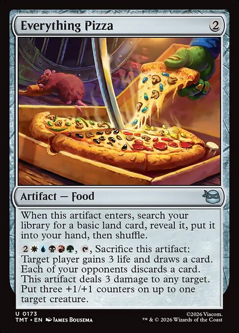 Everything Pizza - Teenage Mutant Ninja Turtles () #173