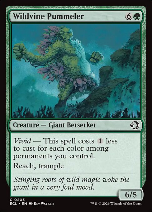 Wildvine Pummeler - Lorwyn Eclipsed () #203