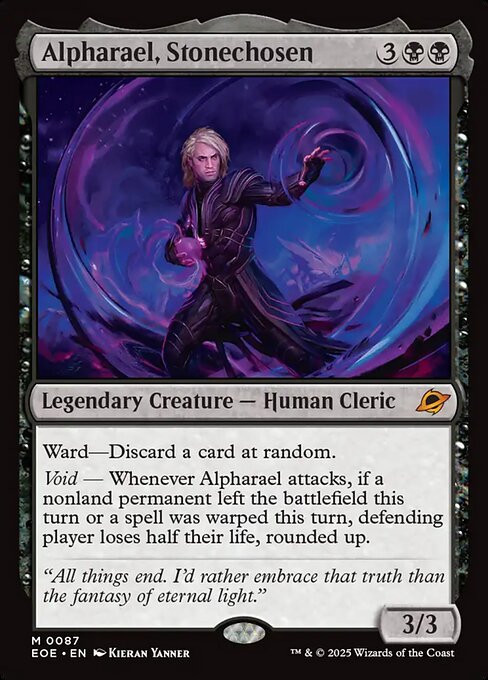 Alpharael, Stonechosen - Edge of Eternities (EOE) #87