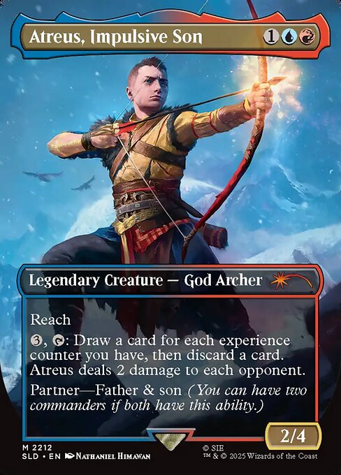 Atreus, Impulsive Son - Secret Lair Drop (sld) #2212