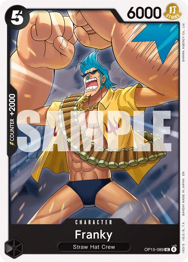 Franky - ADVENTURE ON KAMI'S ISLAND- [OP15-EB04] (OP15-089) #089