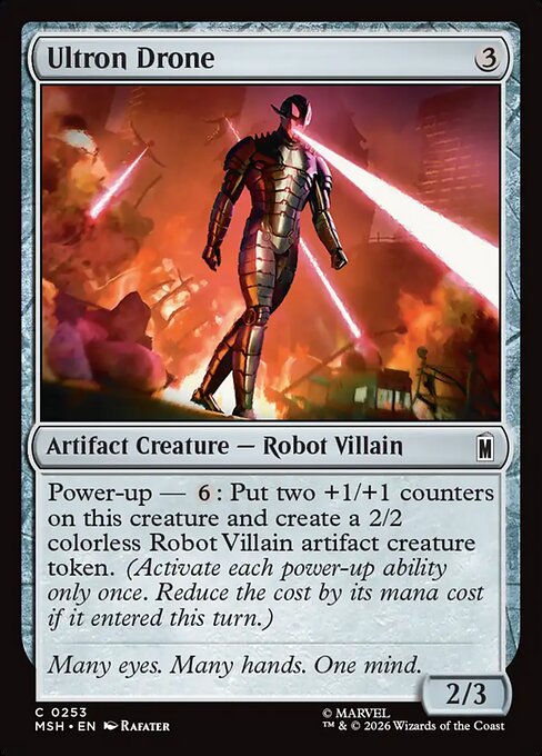 Ultron Drone - Marvel Super Heroes () #253