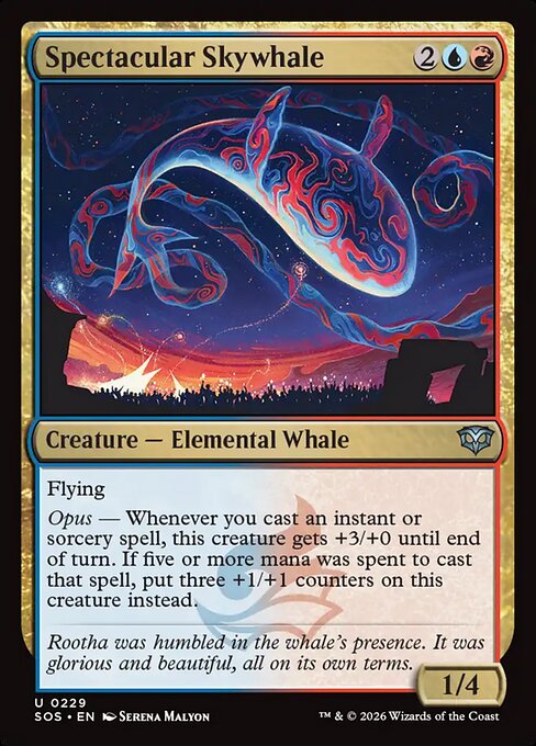 Spectacular Skywhale - Secrets of Strixhaven () #229
