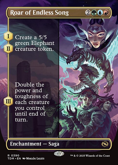 Roar of Endless Song - Tarkir: Dragonstorm () #390